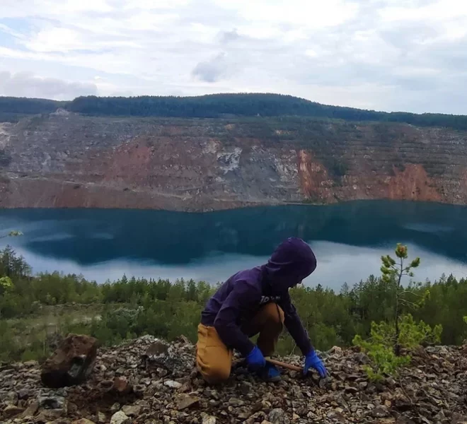 Турнаев Платон_Поездка на Черемшанские карьеры_Юные геологи в поле